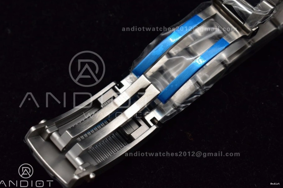 Dial Bracelet on 1:1 TF A2824 44 SS Edition White SuperOcean Blue Automatic Best 0130